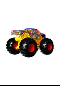 Hot Wheels Monster Trucks 1:24 Araba Skeleton FYJ83 HWG79 Lisanslı Ürün - 4