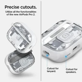 Spigen Ultra Hybrid Airpods Pro 2. Nesil Kılıf - Crystal Clear - 8