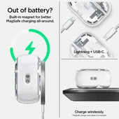 Spigen Ultra Hybrid Airpods Pro 2. Nesil Kılıf - Crystal Clear - 7