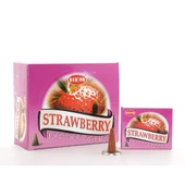 Strawberry Aromalı Konik Tütsü - 1