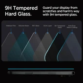 Spigen Temperli Cam Ekran Koruyucu [GlasTR EZ FIT - Privacy] iPhone 15 Plus - 4
