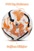 Hentbol Topu Renkli Yıldırım Soft Katmanlı Çocuk Mini Futbol Topu No:1 İç Mekan Minik Top F77 - 4