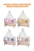 Lüx Yeni Doğan Çeyiz Seti Bebek Araba + Beşik + Yürüteç + Mama Sandalye + Banyo Seti + Oyun Halısı - 2