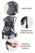 Bc 440 Colorado Travel Sistem Bebek Arabası ( Gri ) - 5