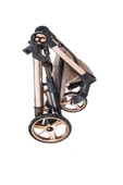 Bc 440 Colorado Chrome Travel Sistem Bebek Arabası Kahve - 8