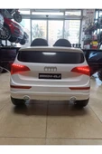 Audi Q-Suv! 12V, Uzaktan Kumandali, Çift Motor, Bluetooth ile Müzik Keyfi, Deri Koltuk - 2