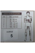 Unisex Yün Bel Korsesi - 4