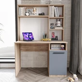 Afilli İzmir Cocuk Odası Takımı Tamamı Mdf Flora Ve Antrasit - 5