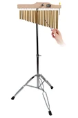 Midex Ch-250ST Bar Chimes 25-Bar Çanı Perküsyon Aleti 25 Ton (Standlı) - 1