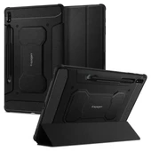 Spigen Rugged Armor Pro Galaxy Tab S8 Plus / S7 Plus Kalem Tutuculu Kılıf - Siyah - 1