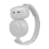 Snopy SN-XBK33 BATTY Beyaz TF Kart Özellikli Bluetooth Kulaklık - 4