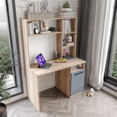 Afilli İzmir Cocuk Odası Takımı Tamamı Mdf Flora Ve Antrasit - 6