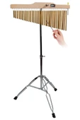 Midex Ch-360ST Bar Chimes 36-Bar Çanı Perküsyon Aleti 36 Ton (Standlı) - 1