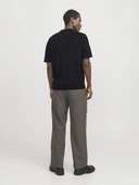 Jack Jones Emıl Knıt Relaxed Relax Fit Tiriko Erkek Polo Yaka Tişört 12268216 thumbnail 3