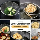 MyBru Metal Kevgir, Kızartma Haşlama Süzgeci - 2
