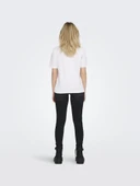 Only Eguler Fit Kadın Tişört 15270390 - 4
