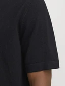 Jack Jones Emıl Knıt Relaxed Relax Fit Tiriko Erkek Polo Yaka Tişört 12268216 thumbnail 4