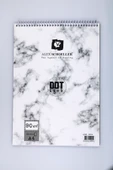 Alex Schoeller Dot Grid Noktalı 90g A4 Spiralli Resim Blok ALX.9254 - 1