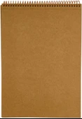 Alex Schoeller Spiralli Kraft A4 90gr 50yp Eskiz Defteri / ALX.1022 - 2