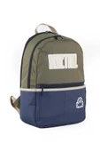 United Colors of Benetton Çift Bölmeli Unisex Okul Sırt Çantası Hâki-Lacivert / 03859 thumbnail 2