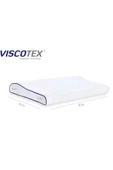 Visco Boyun Destekli Ortopedik Bebek Yastığı 50x30x6/4 Cm, Beyaz thumbnail 3