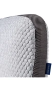 Doğal Lif Kılıflı Hava Kanallı Visco Ortopedik Yastık 60x40x13 Cm, Gri - 4