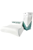 Yüksek Ortopedik Boyun Destekli Yastık High Orthopedic Pillow 55x40x13/11 cm Beyaz - 1