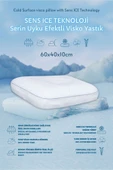 Sens Ice Teknoloji Serin Uyku Efektli Visco Yastık Small 60x40x10 Cm - 1
