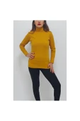 Bkmc Balıkçı Yaka Bluz Hardal - 2