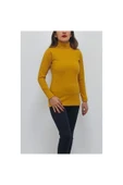 Bkmc Balıkçı Yaka Bluz Hardal - 1