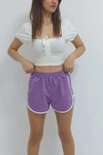 Bkmc Çizgili Şort Lila ()(noya Online) - 1