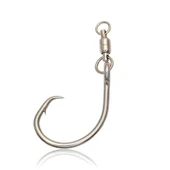 Mustad Swivel Demon Offset Circle SE39943NP 4X Strong Olta İğnesi  NO:8/0 - 2Lİ STAINLESS STEEL thumbnail 1