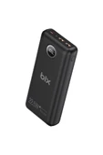 Bix Pb201 Üç Portlu 20000mah 22.5w Hızlı Şarj 4.0 Pd Giriş/çıkışlı Led Göstergeli Powerbank Siyah - 2