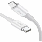 Ugreen 10493 USB-C to Lightning PD 18W 1M Hızlı Şarj Kablosu - 1