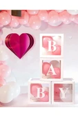 Bkmc Kutu Şeffaf Kutu Baby Yazılı Harf 25 Cm - 2