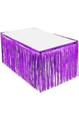 Laviyosa Masa Kenarı Eteği Mor Masa Eteği - 4