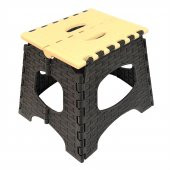 RomanoSet Plastik Mini Rattan Katlanır Tabure 2 Li Set - 1