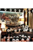 Bkmc Happy Birthday Folyo Balon 18 Yaş Doğum Günü Partisi - 2