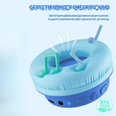 iClever Güvenli Ses Sınırlı 60 Saat Oynatma Süreli Bluetooth Çocuk Kulaklığı Mavi - 10