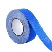 Yapışkanlı Parlayan Reflektörlü En 5 cm Onaysız Reflektif İkaz Bandı 1 Metre Mavi Renk Şerit Bant - 5