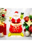 Bkmc Ayaklı Küçük Noel Baba Folyo Balon - 3