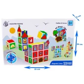 AKILLIELMA-KIZILKAYA MANYETİK 16PCS	ZEKA KÜPÜ KZL-HD357A - 1