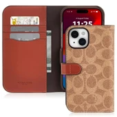 Coach Iphone 15 Kılıfı Tan Wallet - 1