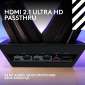 Logitech G Astro A50 X LIGHTSPEED Kablosuz Oyun Kulaklığı + Baz İstasyonu - 5