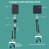 Ailun USB C - Yıldırım Kablosu 2'li Paket - 2