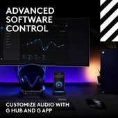 Logitech G Astro A50 X LIGHTSPEED Kablosuz Oyun Kulaklığı + Baz İstasyonu - 9