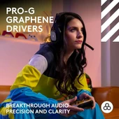 Logitech G Astro A50 X LIGHTSPEED Kablosuz Oyun Kulaklığı + Baz İstasyonu - 3