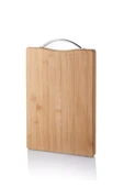 Metal Tutacaklı Lüx Bambu Kesme Tahtası 30cm X20cmx1.8cm Royaleks-67458 - 1