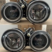 63121386753/63121386754 KOMPLE FAR E30 SET KRISTAL SIYAH 1988-1991 - 1