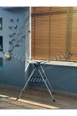 CNR Çamaşır Kurutmalık Çamaşır Askılığı Samira Full Alüminyum 17.5m Asma Kapasitesi Mandallık Hediyeli - 3